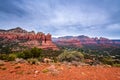 Hiking amongst the red rocks of Sedona