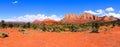 Sedona landscape panorama