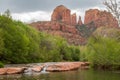 Sedona and Oak Creek Canyon Landscapes in spring Royalty Free Stock Photo