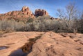 Sedona Red Rock Crossing Royalty Free Stock Photo