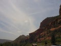 Sedona Red Rocks In Oak Creek Valley Royalty Free Stock Photo