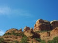 Sedona Red Rocks From Top Of Airport Road Royalty Free Stock Photo