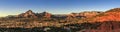 Sedona at sunset Royalty Free Stock Photo