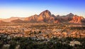 Sedona at sunset Royalty Free Stock Photo