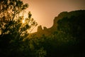 Sedona Sunset Rock Formation Landscape Royalty Free Stock Photo