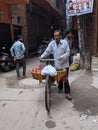 Sedulous life of some poor street vendors during the epidemic