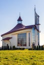 Modernistic Sanctuary of the Divine Mercy church in Sedziszow Malopolski of Podkarpacie region in Lesser Poland