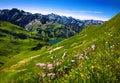 Seealpsee, AllgÃÂ¤u Alps, Oberstdorf, Germany Royalty Free Stock Photo