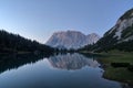Seebensee in the Austrian Alps during Sunset
