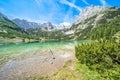 Seebensee lake, Austria Royalty Free Stock Photo
