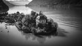 Seeburg Castle in Iseltwald Switzerland at Lake Brienz Royalty Free Stock Photo