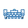 seed planting robot harvests icon doodle illustration