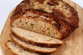 Seeded bread loaf. Royalty Free Stock Photo