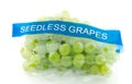 Seedless grapes.