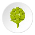 Seeds hops icon, cartoon style