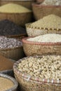Seeds in a market Royalty Free Stock Photo