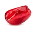 Seeds of pomegranate isolated on white background Royalty Free Stock Photo