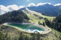 Seefelder Spitze lake Royalty Free Stock Photo