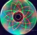 Seeing rainbow colored magnetic fields around a rare earth magnet Royalty Free Stock Photo