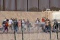 Seeking Asylum: Migrants from Venezuela Strive for Safety and Hope at Mexico-US Border