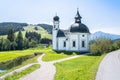 Seekirche in Seefeld, Austria Royalty Free Stock Photo