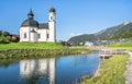 Seekirche in Seefeld, Austria Royalty Free Stock Photo