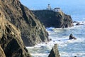 Point Bonita Lighthouse in Marin Headlands Royalty Free Stock Photo