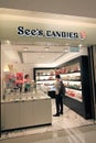 Sees candies shop in hong kong Royalty Free Stock Photo