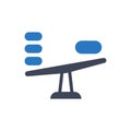 Seesaw icon