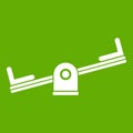 Seesaw icon green
