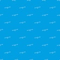 Seesaw pattern seamless blue