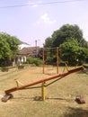 Seesaw and swing