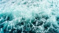 Seething atlantic sea water with foam Cape Cod Royalty Free Stock Photo
