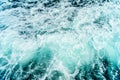 Seething atlantic sea water with foam Cape Cod Royalty Free Stock Photo