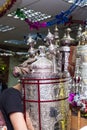 Sefer Torah-Bible. At Simchat Torah the last Jewish holiday Sukkot.