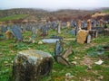 Sefid Chah ancient cemetery, Mazandaran, Iran Royalty Free Stock Photo