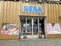 Tokyo, Japan: January 29, 2022: Sega arcade store in Shinjuku. Royalty Free Stock Photo
