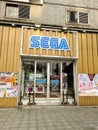 Tokyo, Japan: January 29, 2022: Sega arcade store in Shinjuku. Royalty Free Stock Photo