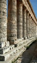 Segesta columns Royalty Free Stock Photo