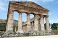 Segesta greek temple Royalty Free Stock Photo
