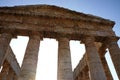 The Segesta greek temple in Sicily