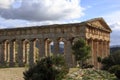 Segesta Greek temple Royalty Free Stock Photo