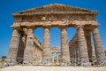 SEGESTA GREEK TEMPLE Royalty Free Stock Photo