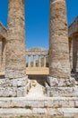 SEGESTA GREEK TEMPLE Royalty Free Stock Photo