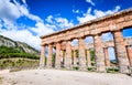 Segesta temple, Sicily, Italy Royalty Free Stock Photo
