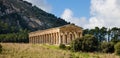 Segesta temple, Sicily Royalty Free Stock Photo
