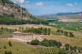 The Temple of Venus in Segesta, ancient greek town in Sicily, southern Italy. Royalty Free Stock Photo