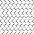 Segment of mesh fence