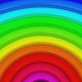 Segment of rainbow Royalty Free Stock Photo
