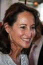 Segolene Royal at Paris' Book Fair Royalty Free Stock Photo